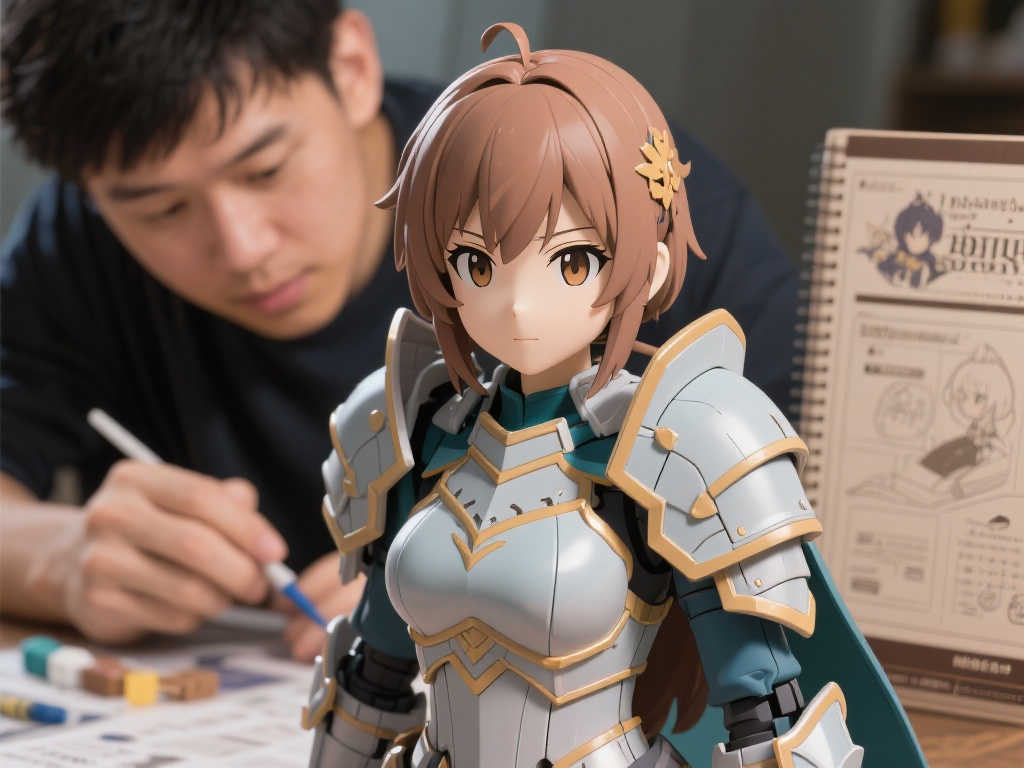 《异世界冒险日志 01》新手战士芮妮·布朗拼装塑模新品